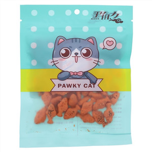 黑角力三文鱼猫饼干