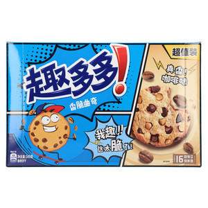 趣多多真香咖啡味香脆曲奇超值装
