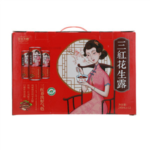 花生天地三红花生露植物蛋白饮料