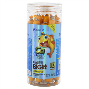 鱼味十足钙世BIG棒（原味鱼肉肠）