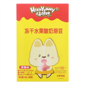嗨呀咪冻干水果酸奶溶豆（草莓味）