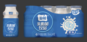 山花亿畅乳酸菌饮料（原味）（单板）