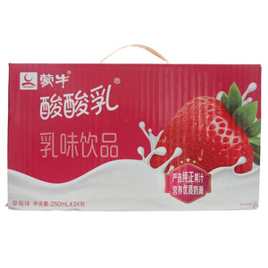 蒙牛酸酸乳草莓味乳味饮品