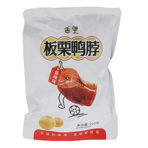 舌里香辣味板栗鸭脖