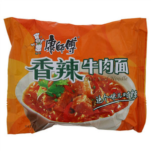 康师傅经典香辣牛肉袋面