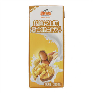 核桃花生奶复合蛋白饮料