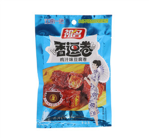 鸡汁味豆腐卷