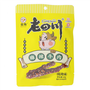 金角老四川烧烤味麻辣牛肉