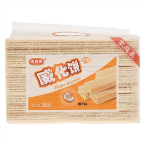 美嘉思椰子味威化饼