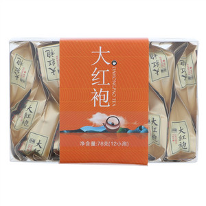 几何花草大红袍