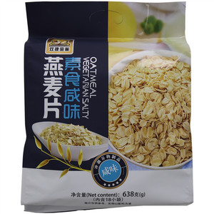 双捷金雀素食咸味燕麦片