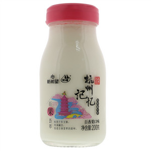 双峰杭州记忆百香果口味风味酸牛奶