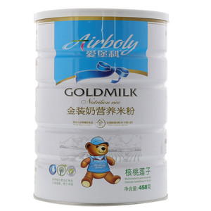 爱堡利核桃莲子金装奶营养米粉