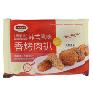 格雷思黑椒味韩式风味烤肉扒