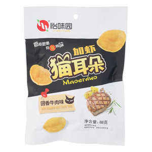 回香牛肉味加虾猫耳朵-膨化食品
