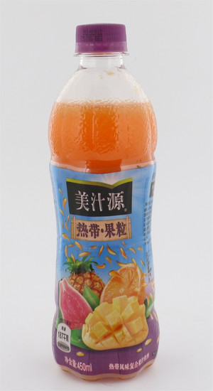 热带果粒复合果汁饮料