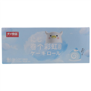 大V良品酸奶卷个彩虹味蛋糕