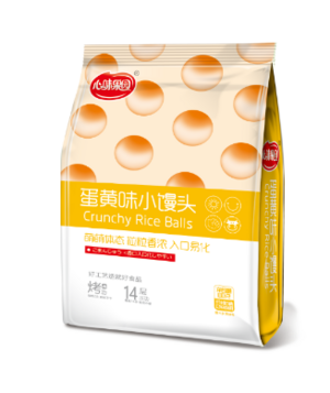 心味果园蛋黄味小馒头