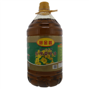 5L郁金香四级百分百压榨菜籽油