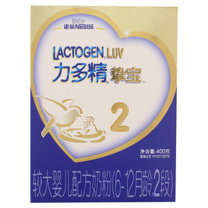 雀巢Nestlē力多精挚宝较大婴儿配方奶粉（6-12月龄，2段）