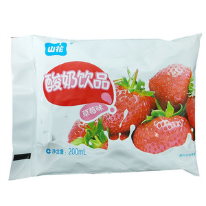 山花酸奶饮品（草莓味）百利