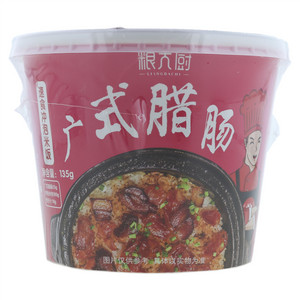 粮大厨广式腊肠速食冲泡米饭