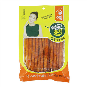 小安喂素手撕牛排味调味面制品