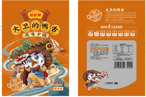 藤桥牌酱香味大卫的鸭舌