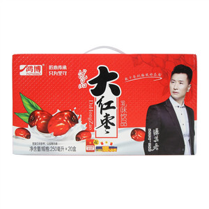 鸿博优品大红枣乳味饮品