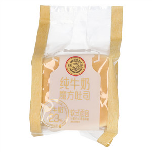 徐福记熊博士牛奶魔方吐司软式面包