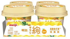 meiji明治绚菠萝味风味酸乳