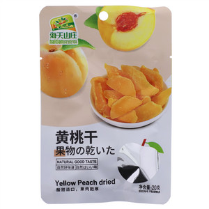海天山庄黄桃干