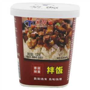 蒙源香菇辣酱拌饭