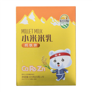 欧贝聪钙铁锌小米米乳