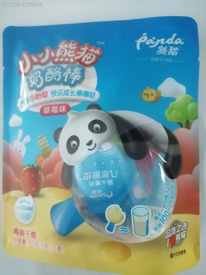 熊猫/panda小小熊猫草莓味奶酪棒