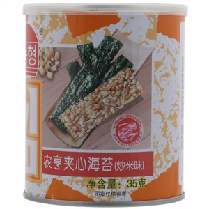 欢乐禧禧农亨炒米味夹心海苔