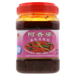 阿香婆素味香辣酱