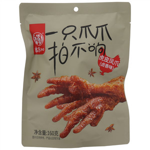 160g虎皮凤爪（卤香味）