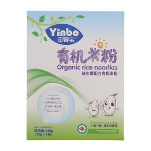 金婴宝益生菌配方有机米粉