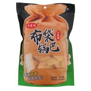 迪君诚五香味布袋锅巴