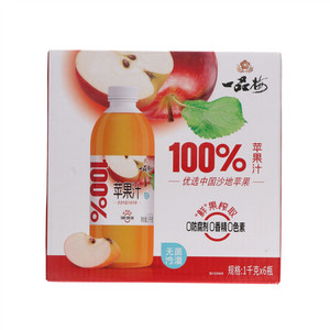 一品梅100％苹果汁