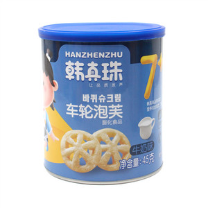 韩真珠牛奶味泡芙
