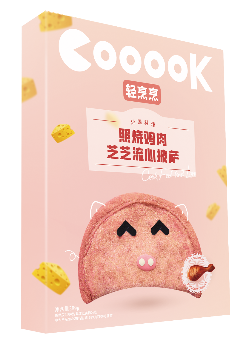COOOOK轻烹烹照烧鸡肉芝芝流心披萨