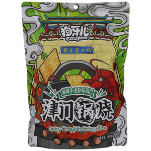 狗牙儿津门锅烧麻辣小龙虾味锅巴