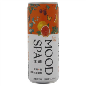 MoodSPA沐醺京都玉竹味柚子茉莉果汁气泡酒