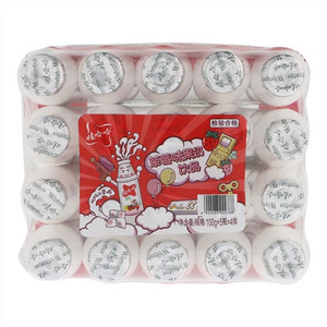 娃哈哈草莓味果奶饮品