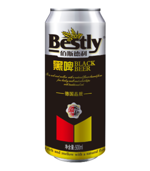 佰斯德利黑啤酒500ml