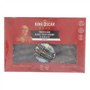 KING OSCAR欧斯卡王生冻黑虎虾