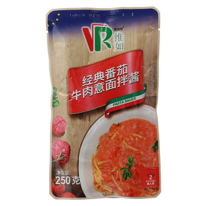 维如经典番茄牛肉意面拌酱