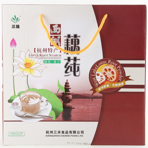 三佳桂花莲子西湖藕莼（礼盒）600g